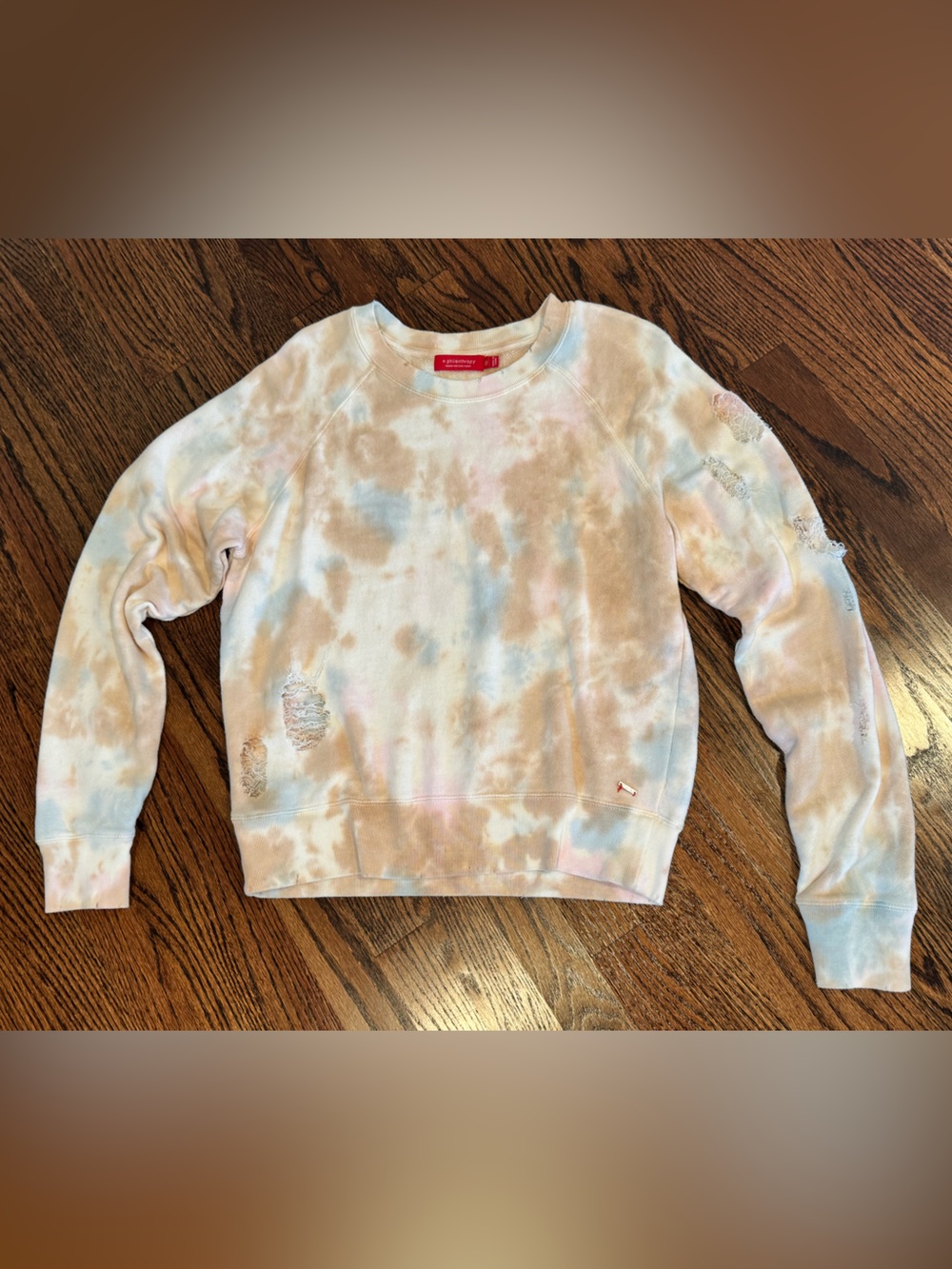 Philanthropy women’s Tie-Dye Pastel Crewneck sweatshirt medium